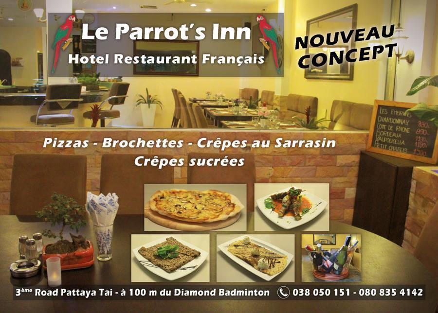 Le Parrots-Inn Jomtien pláž Exteriér fotografie
